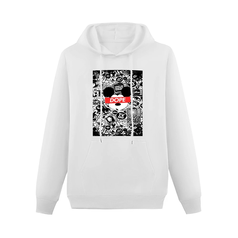 Dope Mickey Tshirt (all Styles And Colors Available) Men Hoodie With Pocket