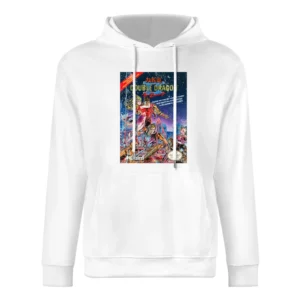 Double Dragon 2 Nes Nintendo Old School Retro Video Game Fan Distresse European Size Men Hoodie