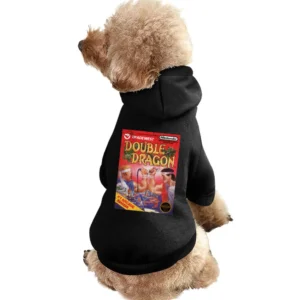 Double Dragon Nes Nintendo Old School Retro Video Game Fan Distressed Pet Apparel Clothes