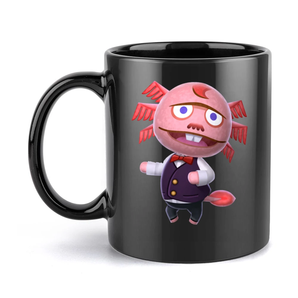 Dr Shrunk From Animal Crossing Nintendo Character Video Game Black Mug