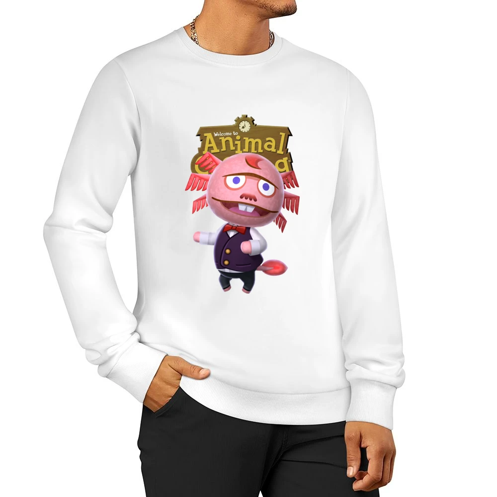 Dr Shrunk From Animal Crossing Nintendo Video Game Fan Men Pullover Sweatshirt