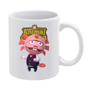 Dr Shrunk From Animal Crossing Nintendo Video Game Fan White Mug