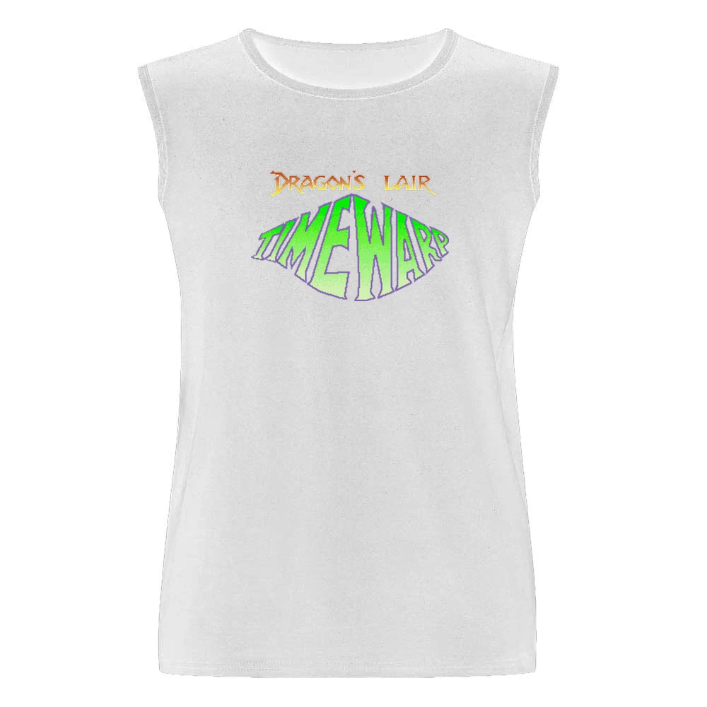 Dragon's Lair Timewarp Video Game Retro 80s Men Sleeveless T-Shirt