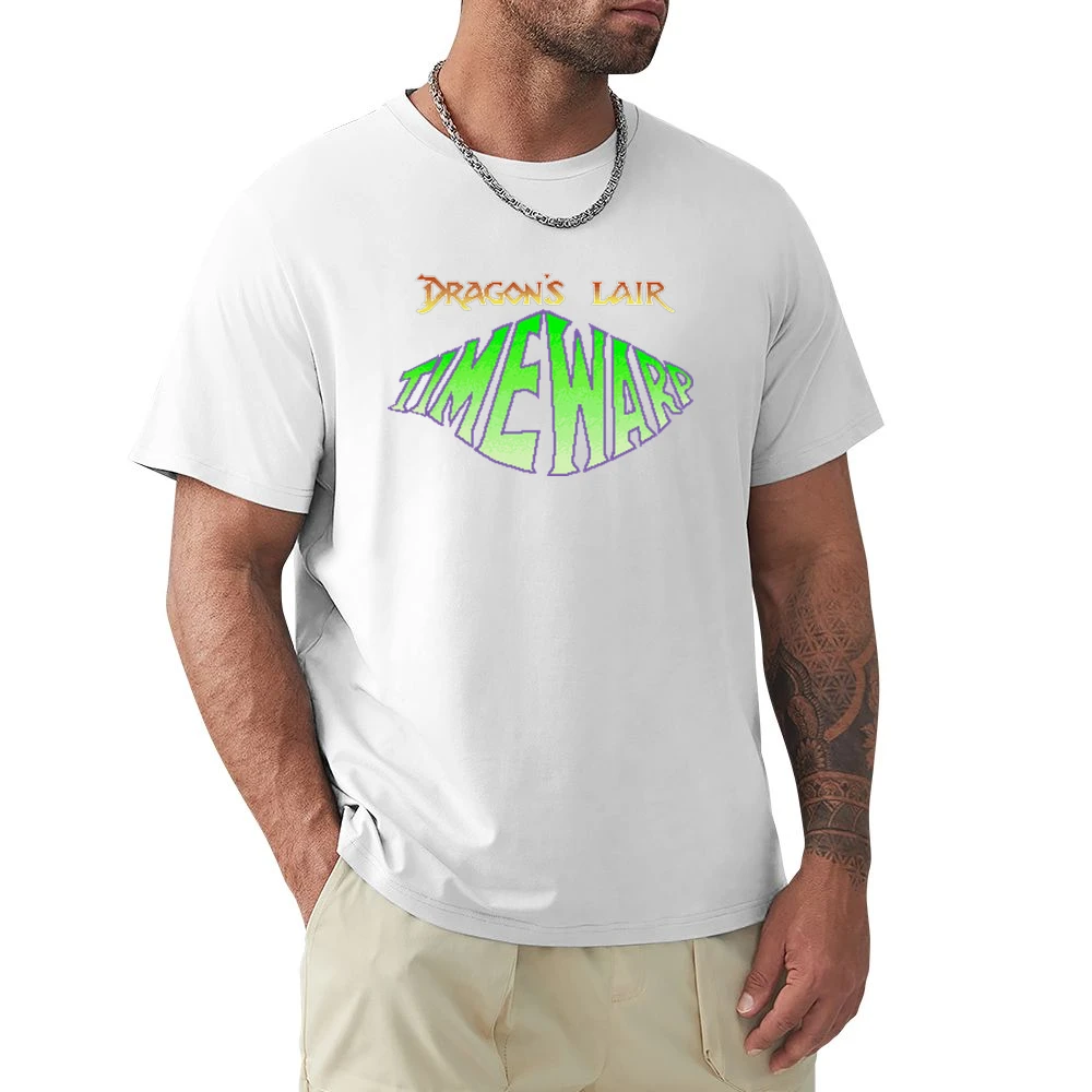 Dragon's Lair Timewarp Video Game Retro 80s Premium Men T-shirt