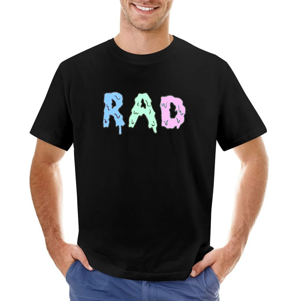 Dripping With Rad Fun Awesome Tee Shirt Asian Size Men T-Shirt