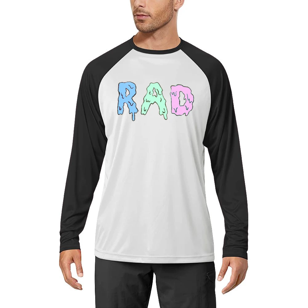 Dripping With Rad Fun Awesome Tee Shirt Men Long Sleeve T-Shirt
