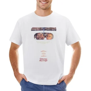 Driving Miss Daisy Movie Poster Retro Aged Look Asian Size Men T-Shirt