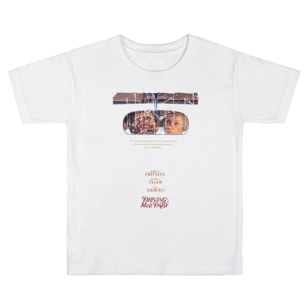 Driving Miss Daisy Movie Poster Retro Aged Look Kids Boys Girls T-Shirt