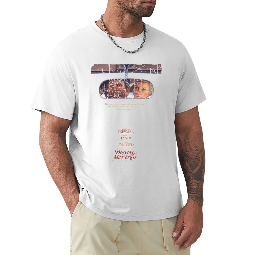 Driving Miss Daisy Movie Poster Retro Aged Look Premium Men T-shirt