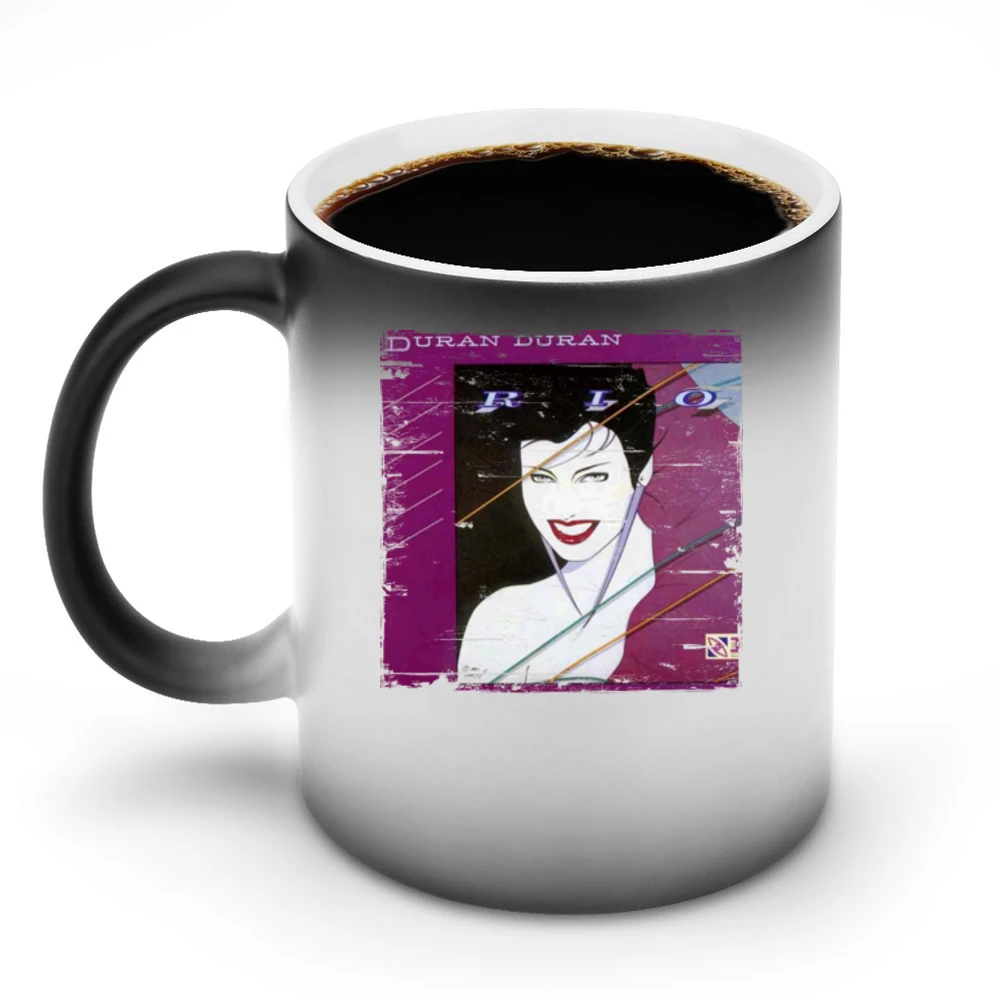 Duran Duran Rio Album Cover Distressed Image Discoloration Mug