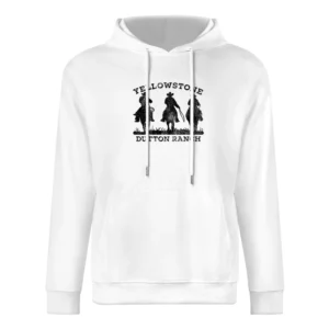 Dutton Ranch Cowboys Yellowstone Show Vintage Style European Size Men Hoodie