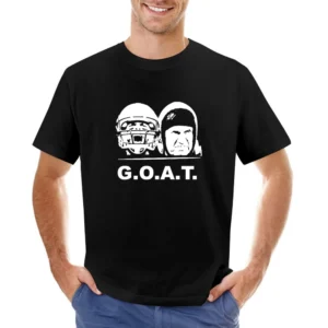 Dynamic Duo Tom Brady Bill Belichick Goat New England Football Asian Size Men T-Shirt