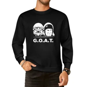 Dynamic Duo Tom Brady Bill Belichick Goat New England Football European Size Pullover Sweater