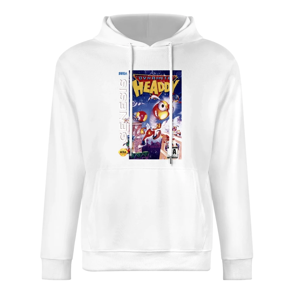 Dynamite Headdy Sega Genesis Old School Retro Video Game Fan Distresse European Size Men Hoodie