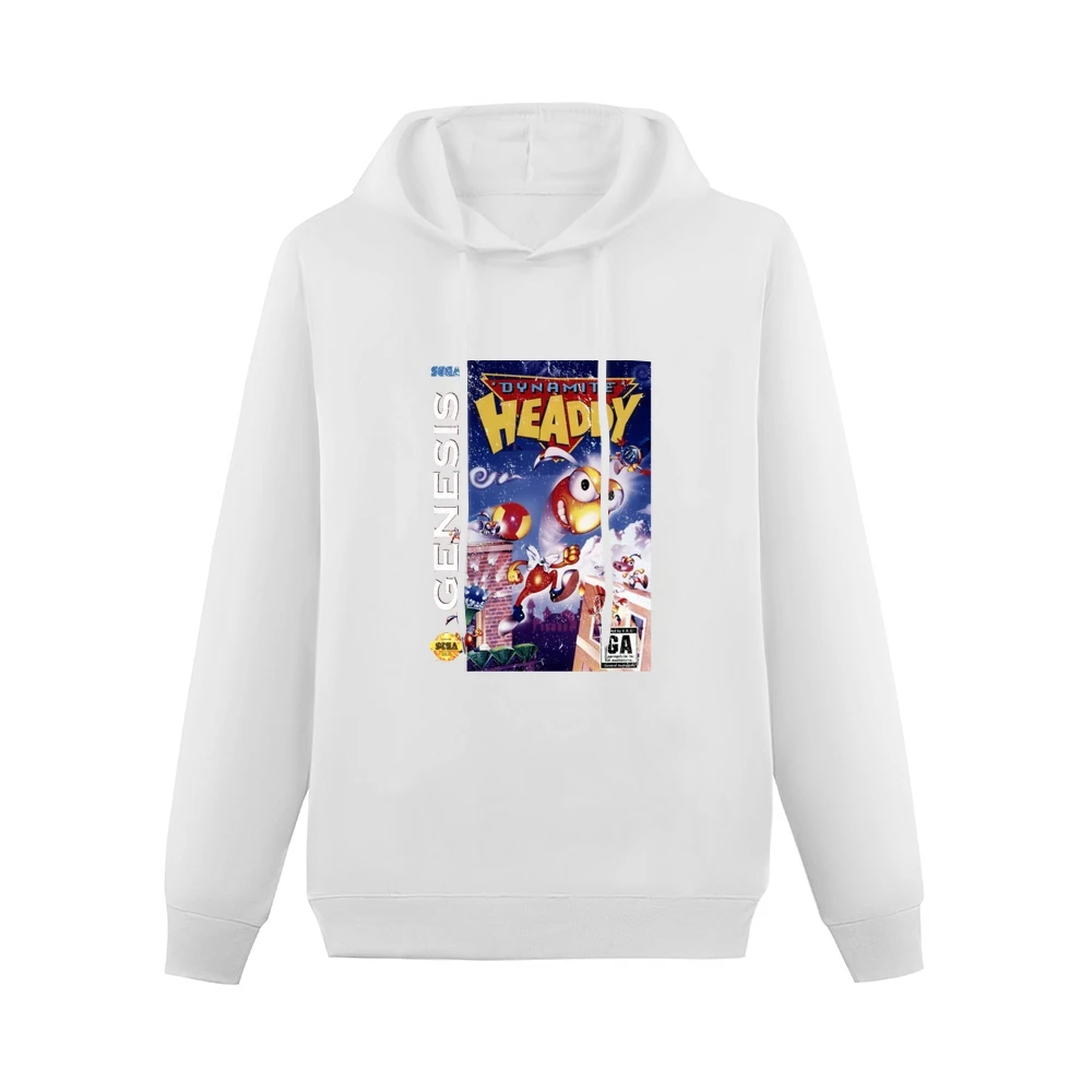Dynamite Headdy Sega Genesis Old School Retro Video Game Fan Distresse Men Hoodie Without Pocket