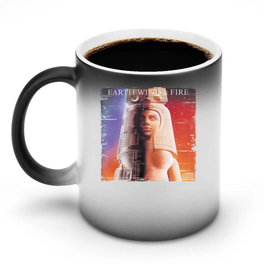 Earth Wind And Fire Raise! Album Cover Distressed Image Discoloration Mug