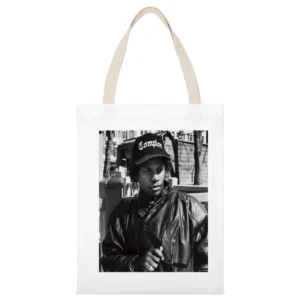 Easy E Compton Tshirt (All Colors Available) White Canvas Tote Shopping Bag
