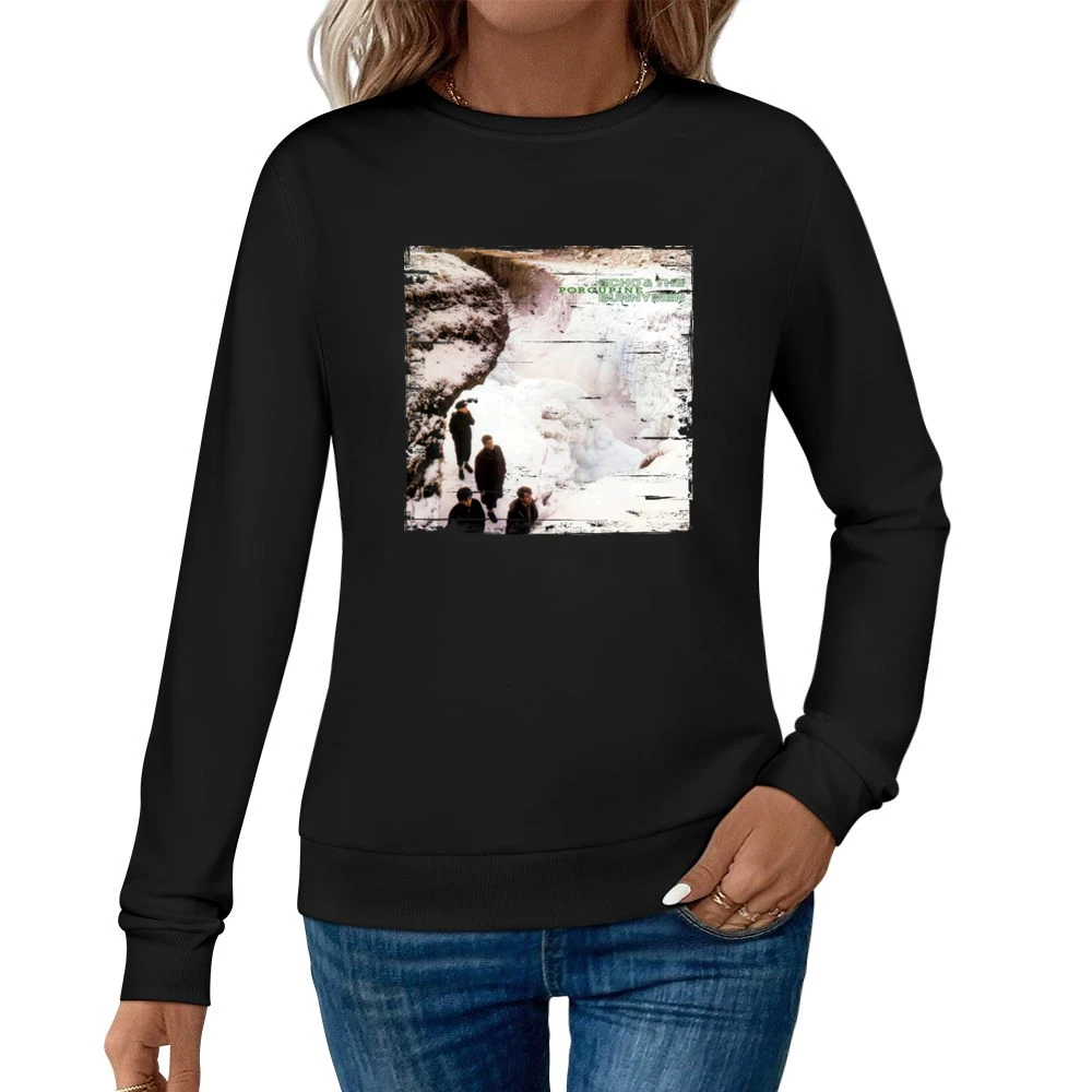 Echo And The Bunnymen Porcupine Album Cover Distressed Image Women Pullover Sweatshirt