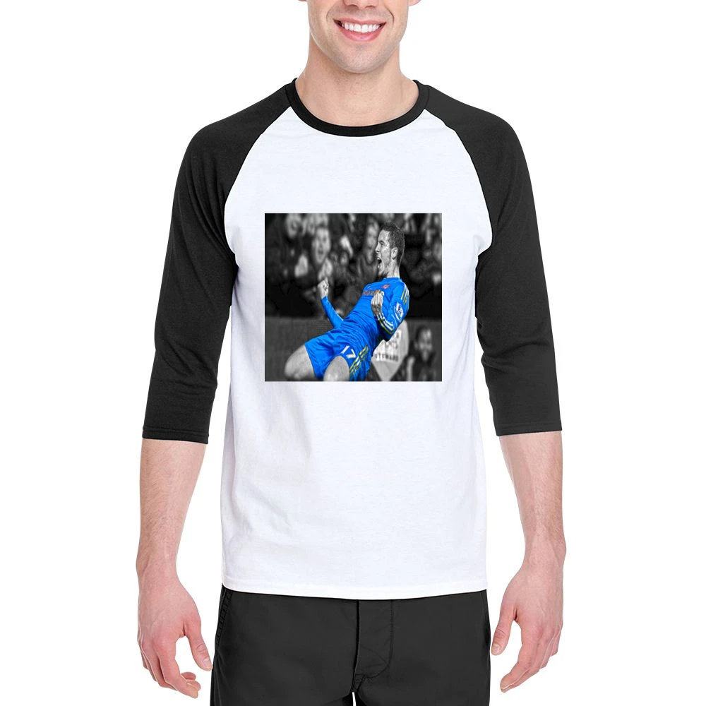 Eden Hazard Tshirt Chelsea (all styles and colors available) Men 3/4 Sleeve T-Shirt