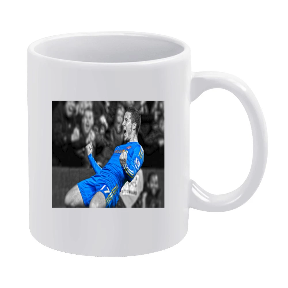 Eden Hazard Tshirt Chelsea (all styles and colors available) White Mug