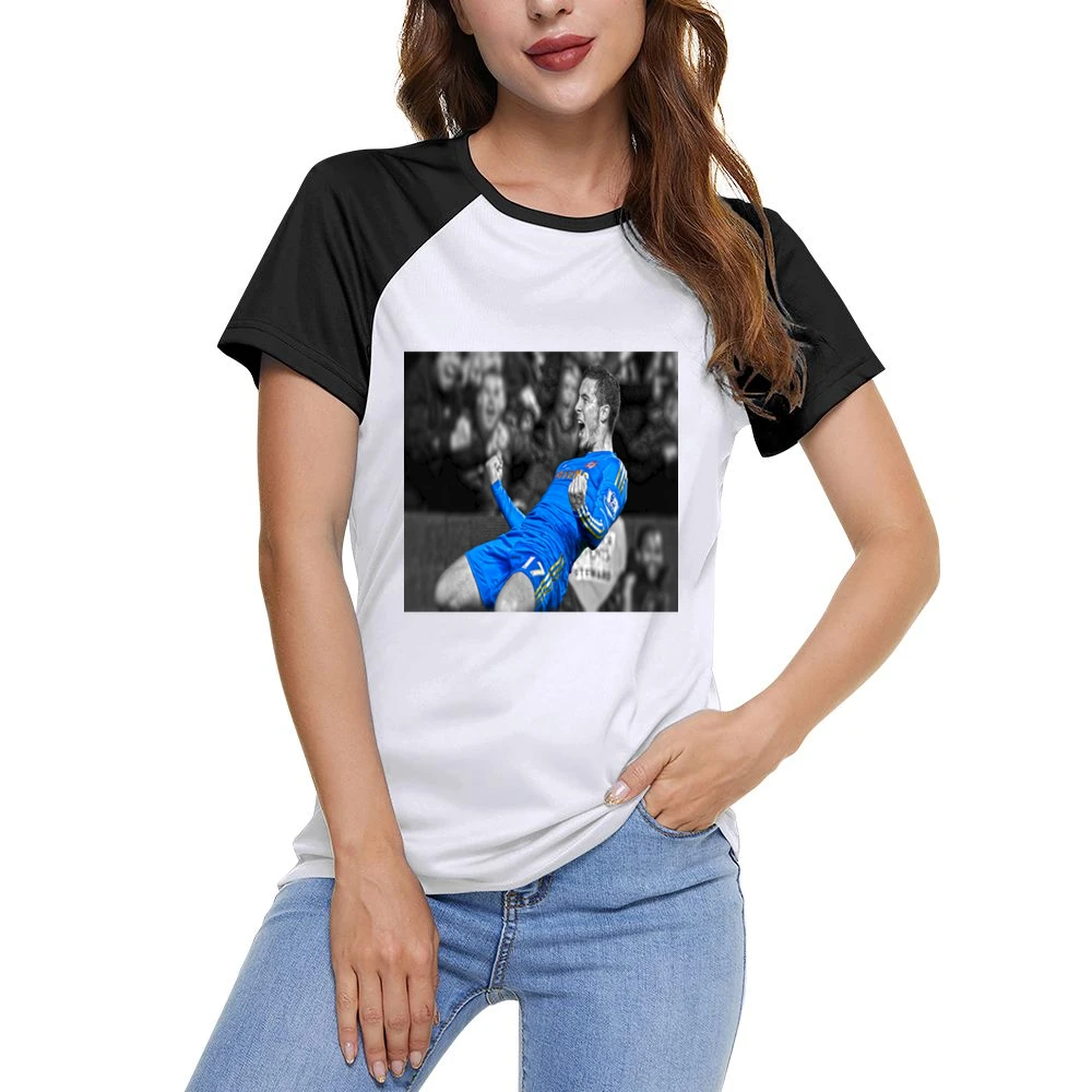 Eden Hazard Tshirt Chelsea (all styles and colors available) Women Ladies Short Sleeve T-Shirt