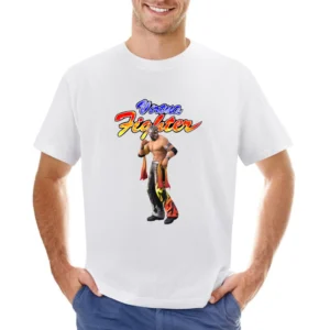 El Blaze Virtua Fighter Arcade Fighting Retro Video Game Character Fan Asian Size Men T-Shirt
