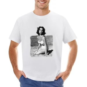 Elizabeth Taylor Rip Asian Size Men T-Shirt