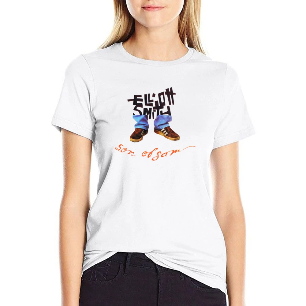 Elliott Smith Music US Size Women Ladies T-shirt