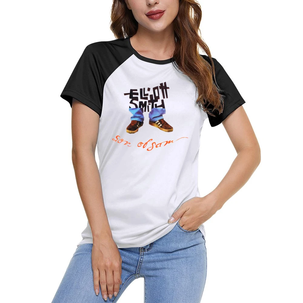 Elliott Smith Music Women Ladies Short Sleeve T-Shirt