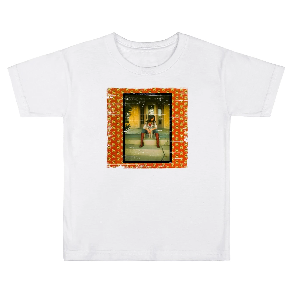 Emmylou Harris Elite Hotel Album Cover Distressed Image Kids Boys Girls T-Shirt