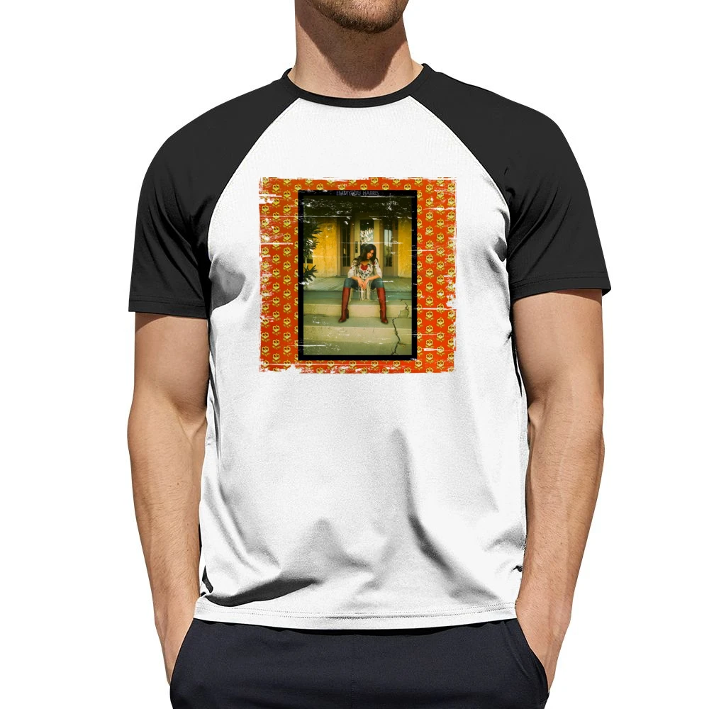 Emmylou Harris Elite Hotel Album Cover Distressed Image Men Short Sleeve T-Shirt