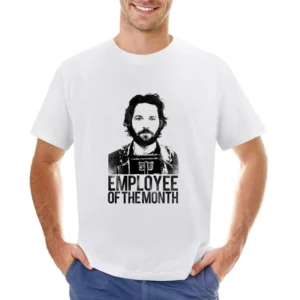 Employee Of The Month Paul Rudd Funny Cool Graphic Movie Asian Size Men T-Shirt