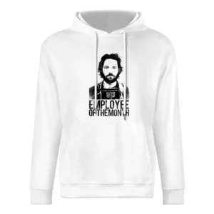 Employee Of The Month Paul Rudd Funny Cool Graphic Movie European Size Men Hoodie