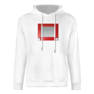 Etch A Sketch Fun Cool Vintage Graphic Retro 80s Toy European Size Men Hoodie