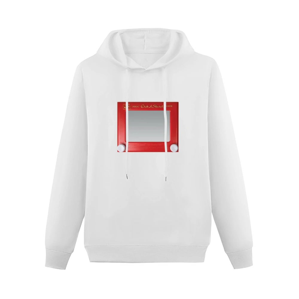 Etch A Sketch Fun Cool Vintage Graphic Retro 80s Toy Men Hoodie Without Pocket