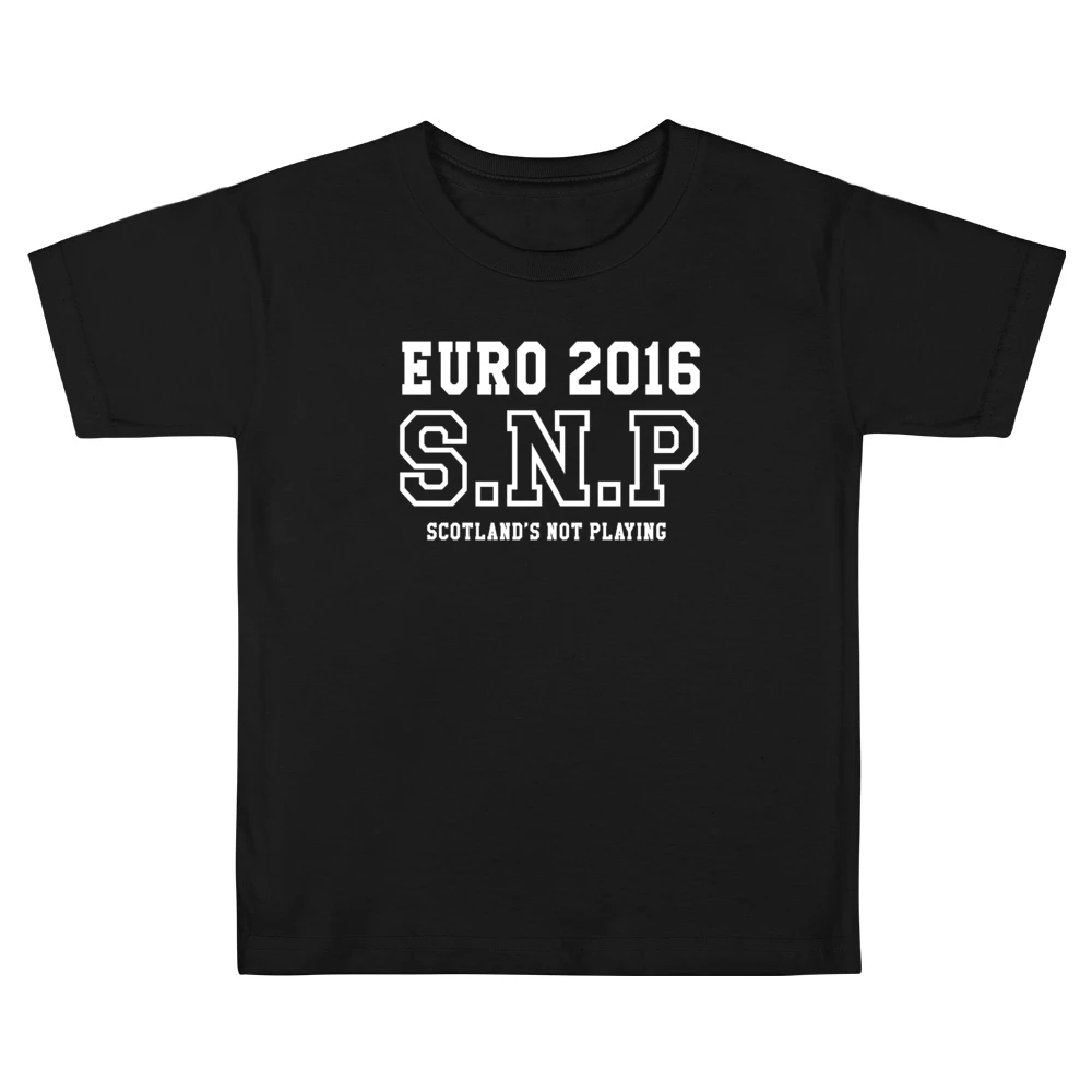 Euro 2016 SNP Scotlands Not Playing Funny Football Fan Graphic Soccer Kids Boys Girls T-Shirt