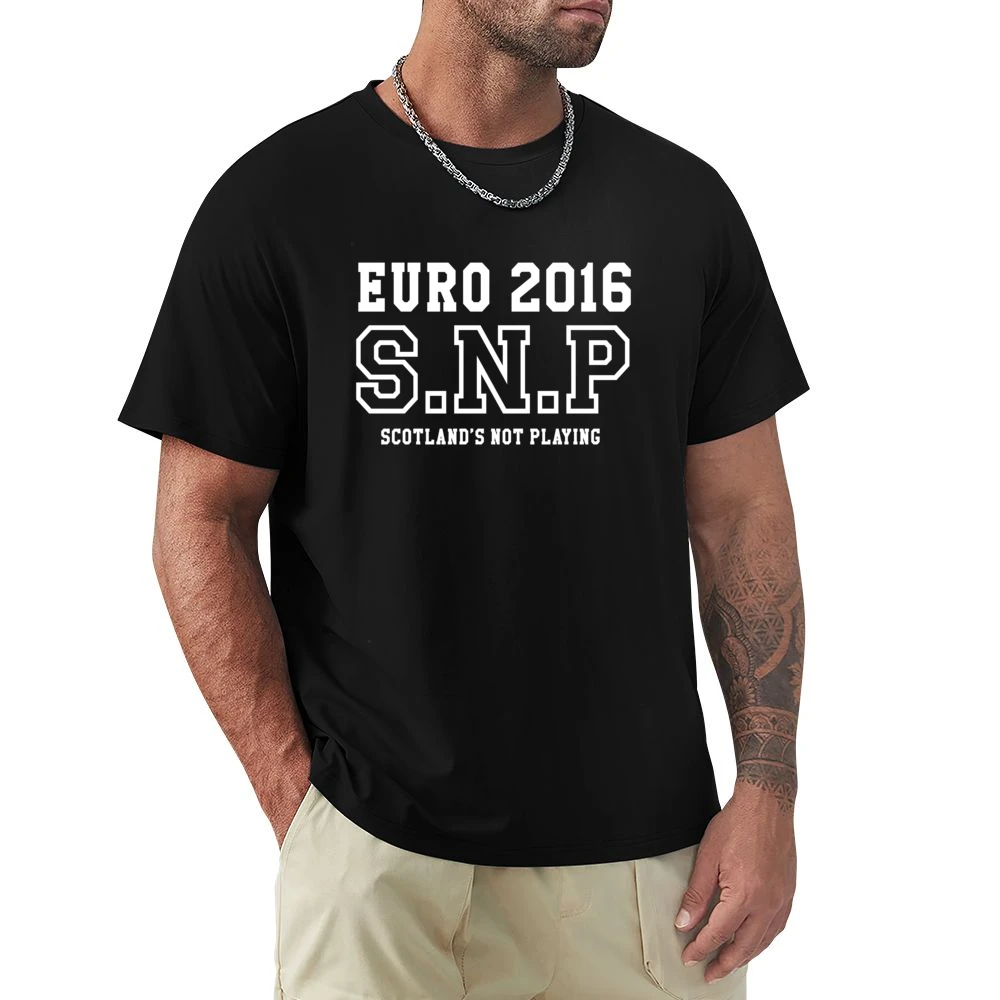 Euro 2016 SNP Scotlands Not Playing Funny Football Fan Graphic Soccer Premium Men T-shirt