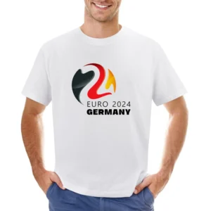 Euro 2024 Germany Host Nation Soccer Football Asian Size Men T-Shirt