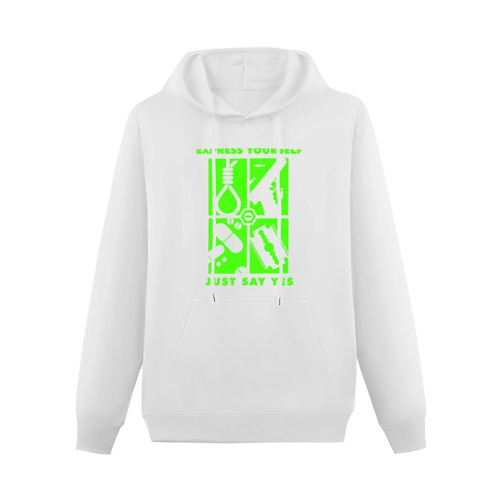 Express yourself just say yes Men Hoodie With Pocket