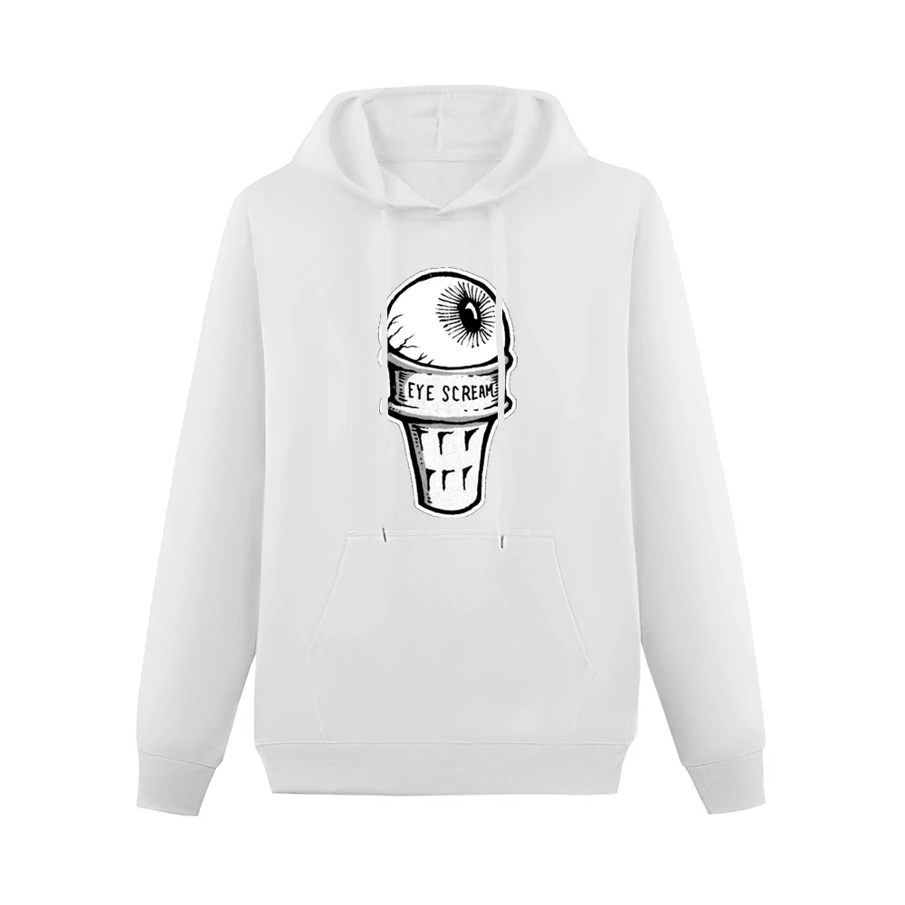 Eye Scream Ice Cream Fun Graphic Tee Shirt Men Hoodie With Pocket