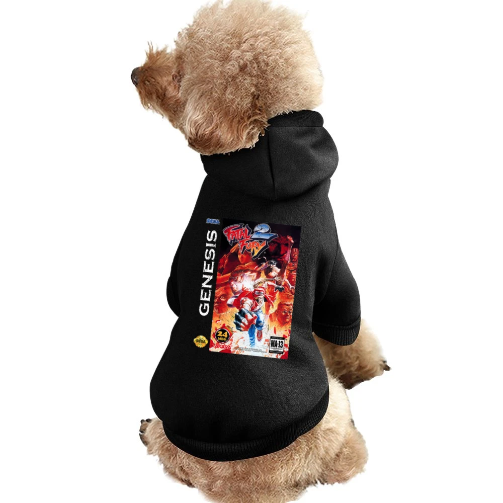 Fatal Fury 2 Sega Genesis Old School Retro Video Game Fan Distressed T Pet Apparel Clothes