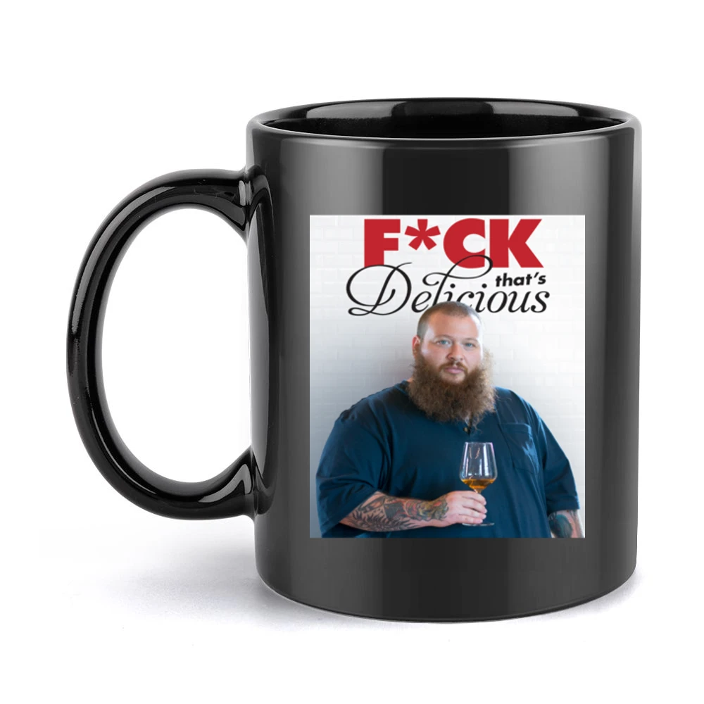 F*ck Thats Delicious Action Bronson Tshirt (all Colors And Styles Avai Black Mug