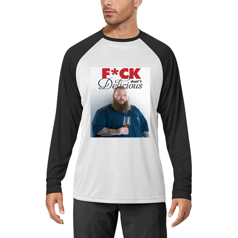 F*ck Thats Delicious Action Bronson Tshirt (all Colors And Styles Avai Men Long Sleeve T-Shirt