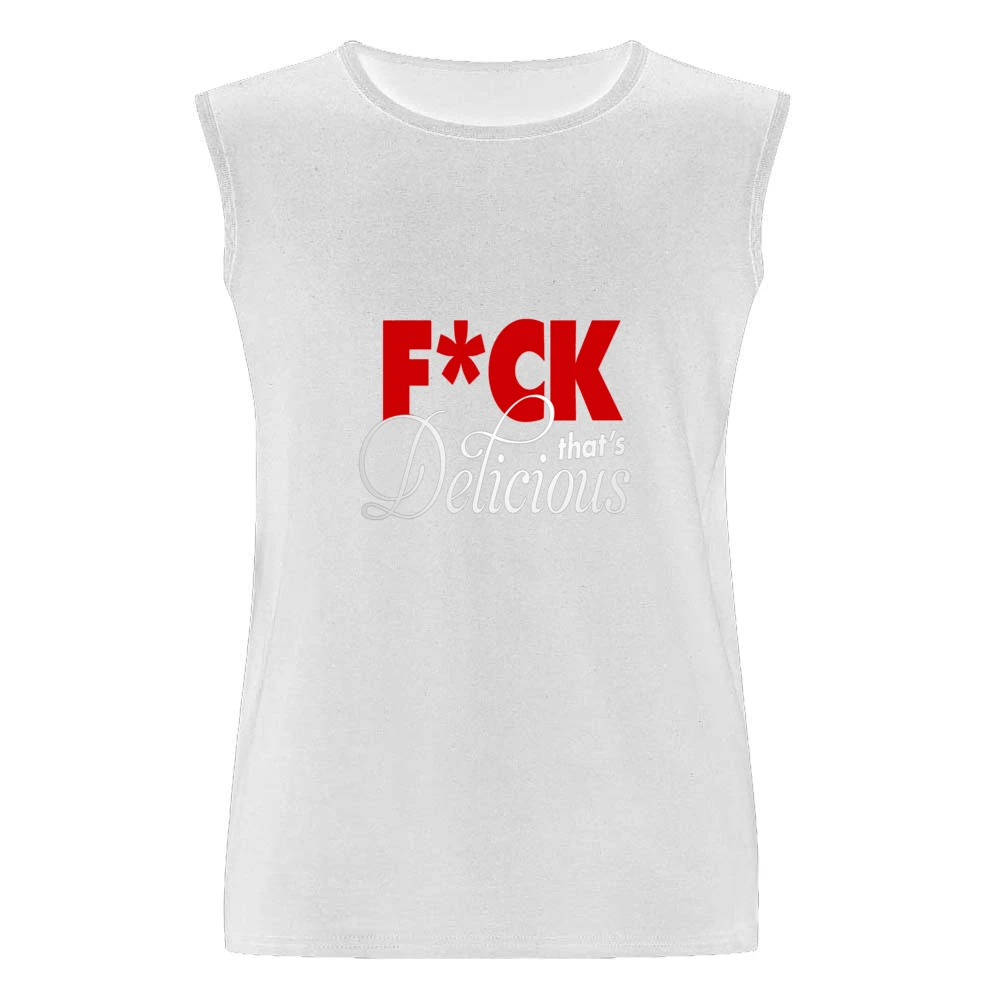 F*ck That's Delicious Apron Men Sleeveless T-Shirt