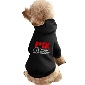 F*ck That's Delicious Apron Pet Apparel Clothes