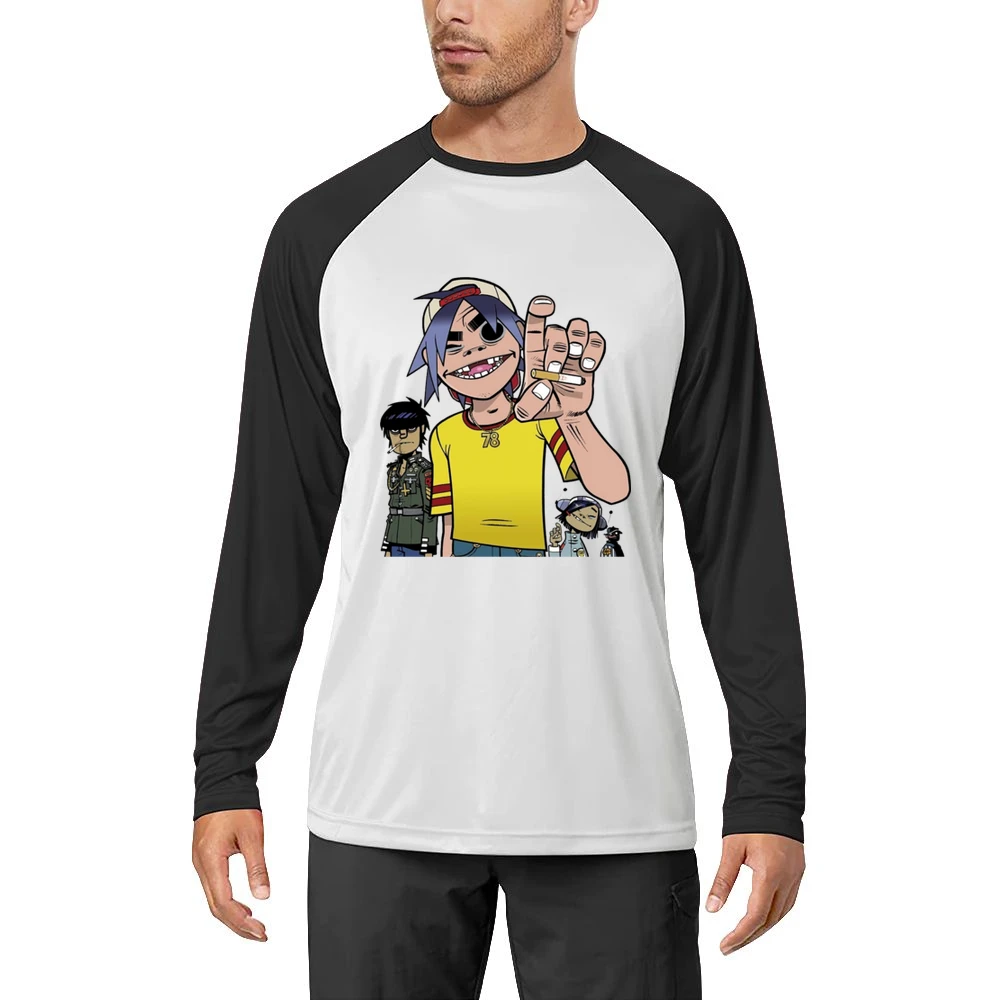 Feel good inc - Gorillaz band Men Long Sleeve T-Shirt