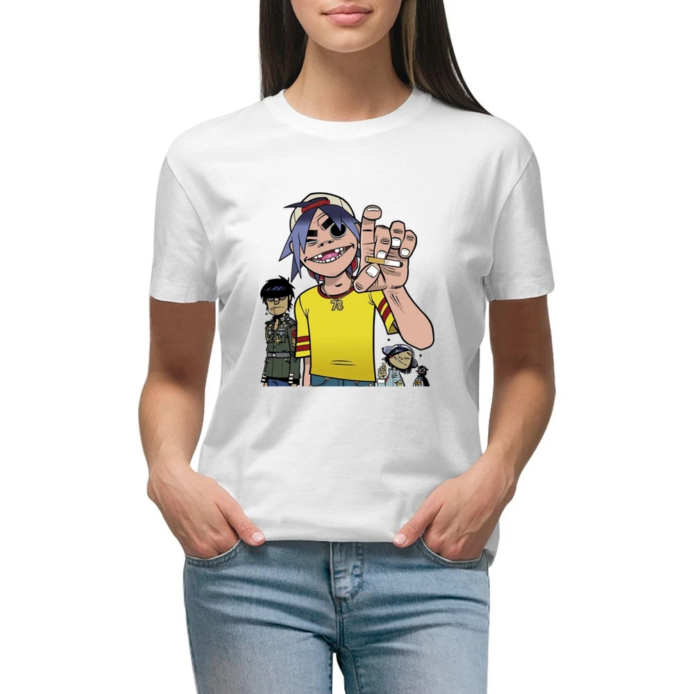 Feel good inc - Gorillaz band Premium Women Ladies T-shirt