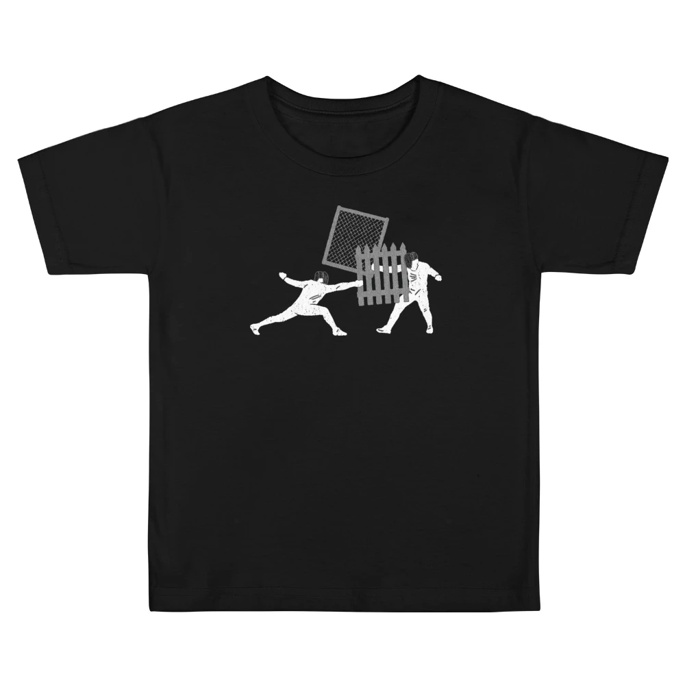 Fencing Funny Sports Kids Boys Girls T-Shirt