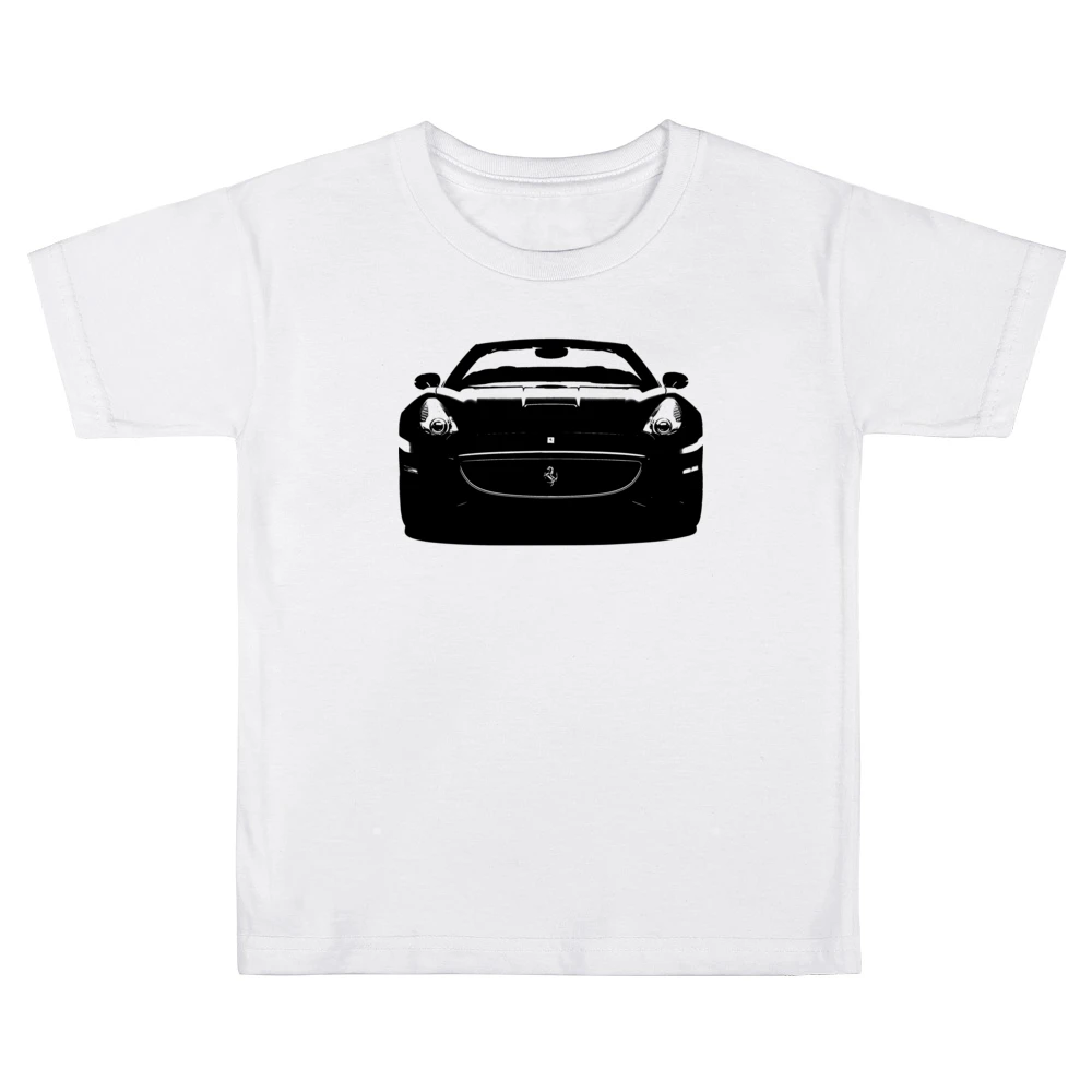 Ferrari California Spyder Convertible Car Front Grill Enthusiast Graph Kids Boys Girls T-Shirt