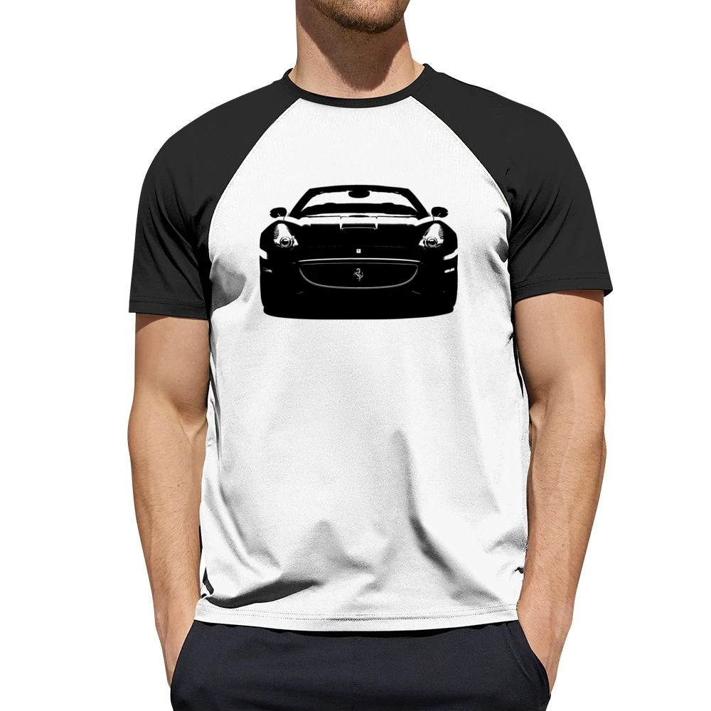 Ferrari California Spyder Convertible Car Front Grill Enthusiast Graph Men Short Sleeve T-Shirt